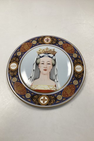 Bing and Grondahl Plate from the Royal Collection,  Queen Margrethe I