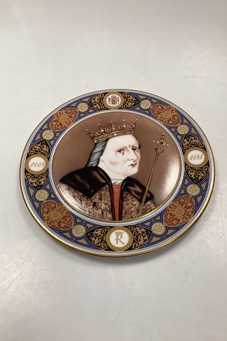 Bing and Grondahl Plate from the Royal Collection, King Christian I