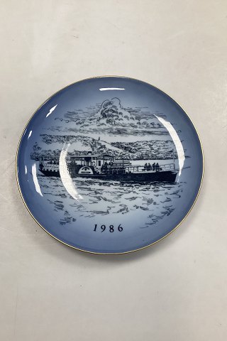 Bing and Grondahl Ship Plate from 1986