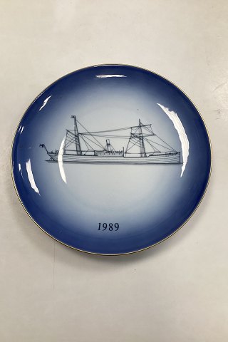 Bing and Grondahl Ship Plate from 1989