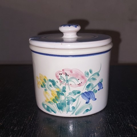 Lars Syberg ceramics: Marmalade jar with lid

