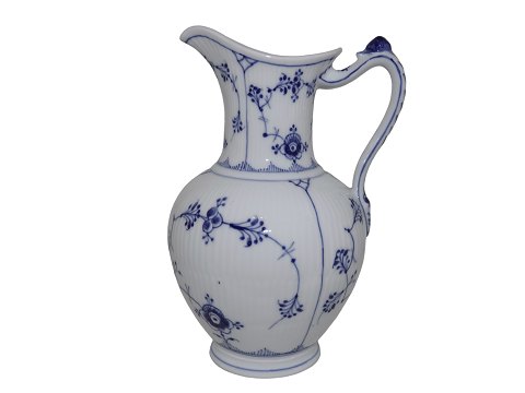 Blue Fluted
Rare small pitcher