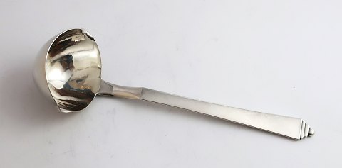 Georg Jensen. Silver cutlery (925). Pyramid. Sauce spoon. Length 17 cm. Produced 
1932