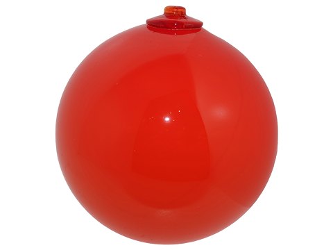 Holmegaard
Large orange / red decoration ball 7 cm.