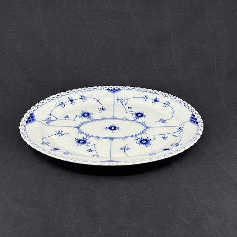 Blue Fluted Full Lace oval dish, 30 cm.

