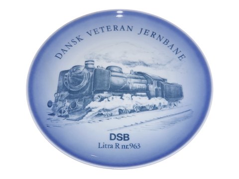 Bing & Grøndahl Togplatte 
Dansk Veteranplatte No. 1