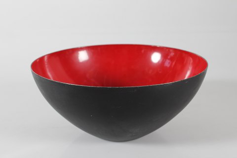Herbert Krenchel
Large krenit bowl
Dark red enamel