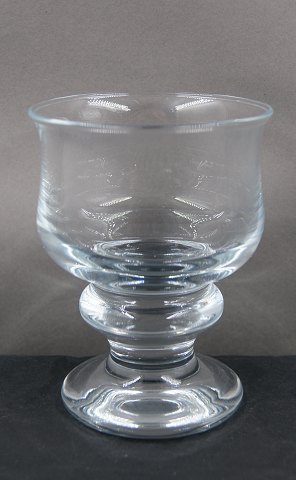 Tivoli glassware by Holmegaard Denmark. White wine glasses 10cm