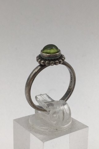 Georg Jensen Sterling Silver Ring No. 9B (Peridot)