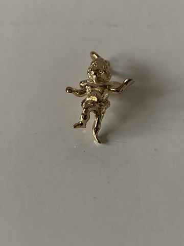 Angel Pendant/Charms 8 carat Gold Height with the ax 2.3 cm.
Width 1.0 cm.