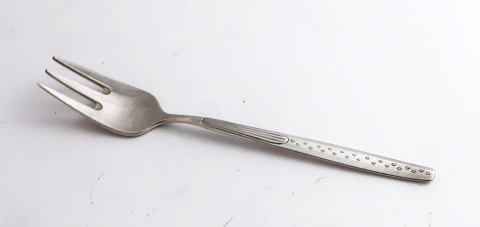 KJA. Venedig silver plated cutlery. Cakefork. Length 13,5 cm.