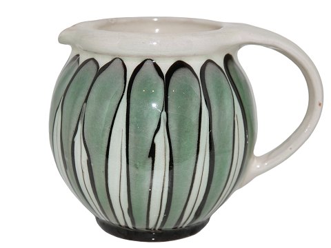 Kähler art pottery
Small pitcher with green stripes