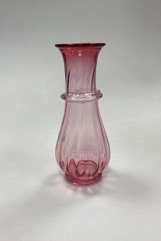 Pink Vase Holmegaard / Kastrup / Fyens Glass Works