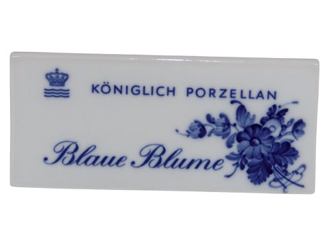 Blue Flower
Dealer sign in German