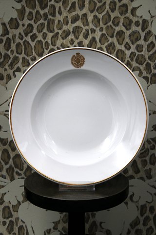 Royal Copenhagen deep plate in white hotel porcelain from Hotel D