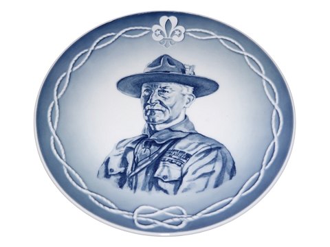 Royal Copenhagen 
Scout plate Fellowship Day 1978 Robert S.S. Baden-Powell Lord of Gilwell 
1857-1941
