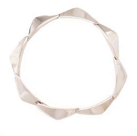 Hans Hansen sterlingsilver "Peak" bracelet. L: 
24cm