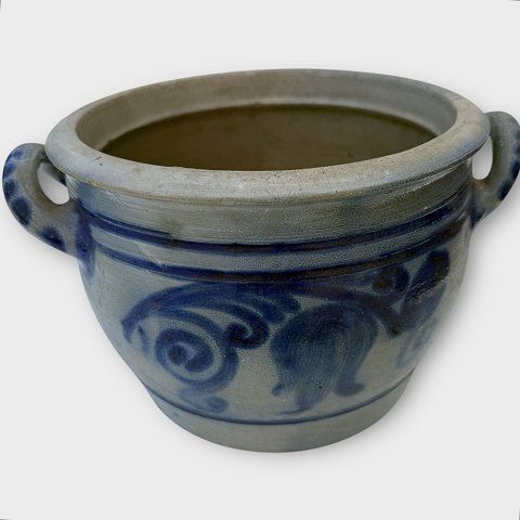 Saltglaseret krukke