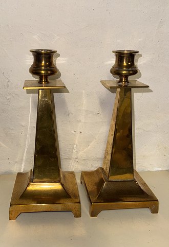 Pair of candlesticks in Art Nouveau style