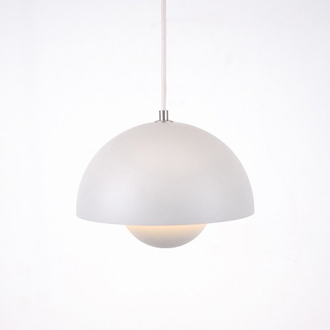 Flowerpot Lamp - Model VP1 - Grey - Verner Panton - &Tradition