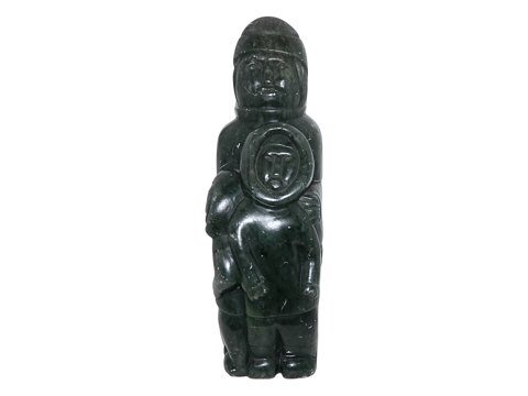 Greenland
Large soap stone figurine by artist Lorentz Josefsen from 1978.