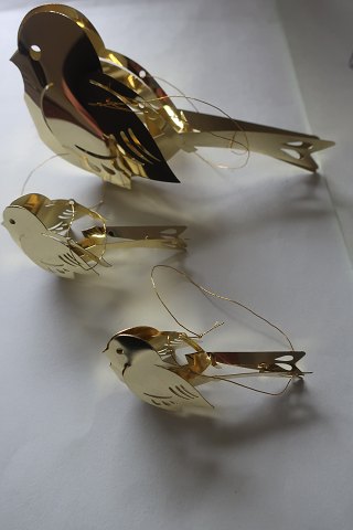 "Gold" birds as Christmas dekorations
From Royal Copenhagen (RC)
In the original packing
In a very good condition