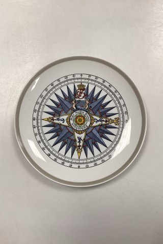 Royal Copenhagen Compass Plate from 1979