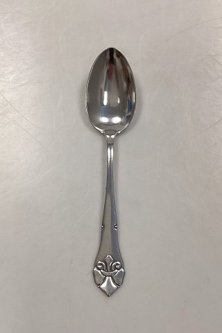 O. V. Mogensen French Lily Silver Plated Soup Spoon