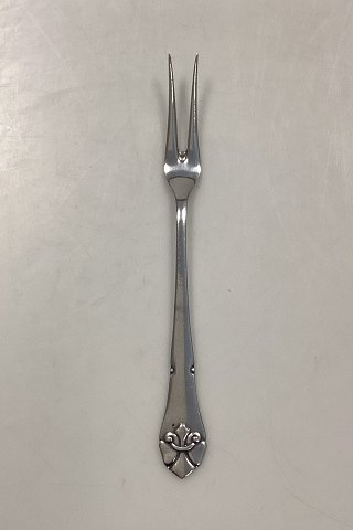 O. V. Mogensen French Lily Silver Plated Cold Cuts Fork