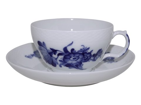 Blue Flower BraidedExtra large breakfast tea cup