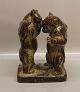 Royal Copenhagen Art Pottery
20548 RC Two Bears, Knud Kyhn, Februar 1943  29 cm