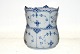 Rare RC Blue Fluted Half Lace, Celery Jar / Vase