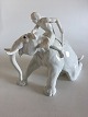 Bing & Grondahl Figurine Mahout with Elephant No 1858