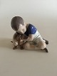 Bing & Grondahl Figurine Boy with Dachshund No 1951