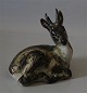 Royal Copenhagen Art Pottery 22607 RC Deer, small version of 20903, Karl Larsen, 
Feb. 1976
