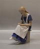 B&G Figurine B&G 1687 Young Nurse Girl writing 20 cm Nurse Trainee
