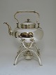 Lundin Antique presents: Hot water kettle and burner.Silver (830) made by Samuel Prahl