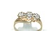 Gold ring with Diamonds 9 Carat