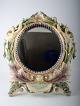 Table mirror in porcelain