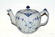 Royal Copenhagen Blue Fluted Half Lace Teapot.