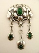 B. Hertz Art Nouveau brooch sold