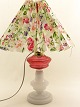 Opaline oil lamp sold