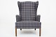Roxy Klassik presents: Danish CabinetmakerWing Chair in Cortil.Legs of stained beech.Good condition