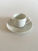 Bing & Grondahl Henning Koppel White Espresso Cup and Saucer No 463