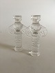 Bjorn Wiinblad Rosenthal Glass Candlesticks