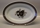 Brown Tranquebar 0927-45 Dish  oval, 20 x 28 cm Aluminia Faience