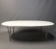 Superellipse Piet Hein coffee table, rare model. 
5000m2 showroom.
