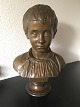 Danam Antik presents: Large L. Rasmussen Copenhagen Bronze Bust af Julius Middelthun