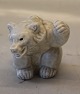 Royal Copenhagen Art Pottery 233 (1003 233) Celadon bear cub paw up Knud Kyhn

