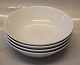 Edith Sonne White Porcelain / B&G Stoneware  323 Soup plate / Cerial Bowl 4 x 
17.5 cm